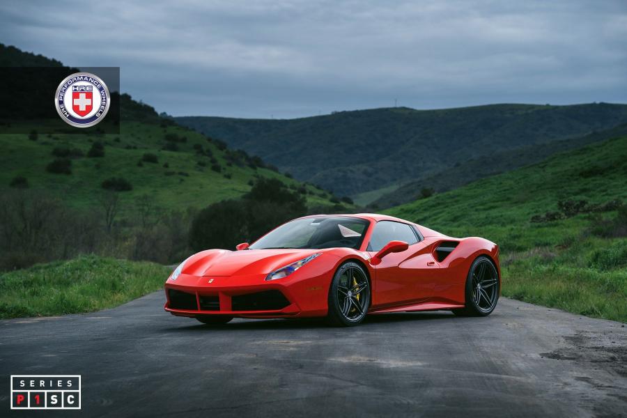  Ferrari 488 Spider on HRE Wheels (P107SC) 2019 года  (фото 1 из 8)